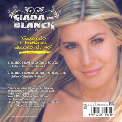 Giada de Blanck CD cover