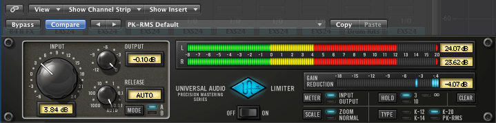  Precision Limiter Universal Audio